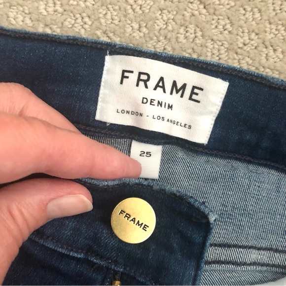 \Frame\• Le Skinny de Jeanne Crop in Cantine - Picture 15 of 16